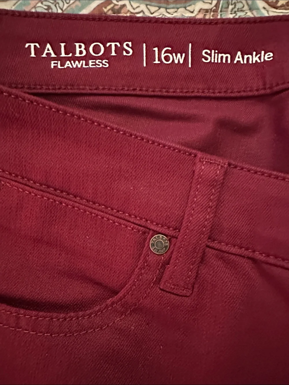 Talbots slim ankle